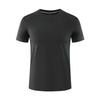 Camiseta de cuello redondo de secado rápido de verano con impresión de logotipo, ropa de trabajo empresarial, ropa de fábrica, ropa de trabajo, publicidad personalizada, camisa cultural, bordado DIY