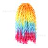 Aliexpress Temu Peluca Crochet Rizada Africana Springtwisthair Fibra de Alta Temperatura Cabello Rizado de Primavera
