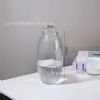 Jarrón de Vidrio Transparente Sencillo con un Estilo Vintage Ins de Alta Gama, Alto Valor Estético Adorno Hidropónico Decoración Flores al por Mayor
