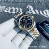 Reloj Mecánico Automático para Hombre Estilo Tronco con Esfera de Diamantes, Resistente al Agua, Reloj de Pulsera Clásico de Alta Gama de Moda para Hombre, Directo de la Fábrica Fuente