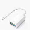 Adecuado para Lector de Tarjetas de Teléfono Móvil Tipo-C Adaptador Tres en Uno Apple Tarjeta Sdtf Línea de Conversión Otg Tarjeta de Memoria Ccd