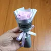 Flor de jabón de rosa única de cinco capas Flor de clavel regalo empresa actividad regalo Día del Maestro 15cm (se puede empaquetar