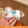 Broche do Ano do Cavalo, Acessórios de Ano Novo de Pelúcia e Fofos, Pingente de Pônei, Boneca Pequena, Miniatura de Desenho Animado, Acessórios para Bolsa e Roupa para Mulheres