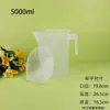 Vaso de Plástico con Asa del Fabricante en Stock, Taza Medidora de Laboratorio de Polipropileno de Gran Capacidad con Escala