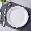 Hengge Vajilla de Cerámica Estilo Nórdico Plato para Bistec Plato para Espagueti Plato para Casa Plato Creativo Popular en Internet Plato para Comida Occidental Plato Plano