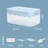 Bandeja de cubitos de hielo creativa para el hogar, hockey de barra, bola de hielo, molde para cubitos de hielo, plástico para refrigerador con tapa, presión de silicona, rejilla de hielo de diamante