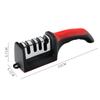 Artefato de Afiação Artefato de Afiação de Quatro Estágios Pedra de Afiar Afiação Rápida Manual Doméstico Afiador Tesouras Faca de Cozinha Lâmina