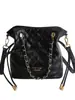 Bolso de mano de moda transfronterizo para mujer 2026 otoño nuevo estilo moderno bolso cubo de cadena de rombos bolso cruzado casual para el trabajo