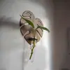 Explosões Transfronteiriças Tubo de Ensaio Criativo em Forma de U Suporte de Madeira para Plantas Hidropônicas Flores Suporte de Flores para Pendurar na Parede da Sala de Estar Decoração de Parede para Casa
