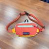 Diretamente do Fabricante, Nova Marca da Moda Bata Bolsa de Cintura Mini Impermeável Outdoor para Homens e Mulheres, Bolsa de Celular Color Blocking para Estudantes, Leve