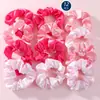 Combinación Transfronteriza de Color Aleatorio Nuevo Estilo Más Vendido Color Sólido Elegante Simple Tela Arte Satín Lazo para el Cabello Accesorio para el Cabello