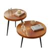 Mesa de Té Pequeña Creativa Estilo Japonés para Reuniones Anuales Mesa Lateral Pequeña Estilo Nórdico para Apartamento Pequeño Mesa de Té para Balcón Mesa de Té Reuniones Anuales