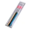 Set de Plumas de Metal con Varilla para Dibujar Manicura Pincel de Pintura Línea Ultra Fina Borde de Dibujo Pegamento Esmalte de Uñas Gancho de Pintura Florero