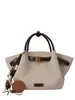 Bolso de Mano tipo Tote Coreano de Nicho para Mujer 2026 Nuevo Estilo de Comercio Exterior Relajado Versátil Bolso de Hombro Cruzado tipo Cesta