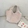 59301 Bolso Tote de Pana con Estampado de Dibujos Animados para Viajes de Negocios, Oficina, Almuerzo, Bolso para Lonchera, Bolsa de Almacenamiento