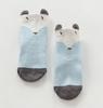 Calcetines de dibujos animados para bebés de algodón para otoño e invierno, calcetines para niños con diseño de gato y zorro, calcetines antideslizantes