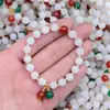 Pulsera natural de mujer de Xinjiang al por mayor Billetera de bambú de Jade de Tianshan Pulsera de anillo único Pulsera de jade del Gobi pulsera de jade dorado
