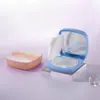 Caixa quadrada de almofada de ar flip caixa vazia bb cream almofada de ar caixa vazia maquiagem fosca caixa de almofada de ar material de embalagem fabricantes