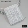 Libro Rojo Explosiones Manicura Molde de Relieve 3D Molde de Silicona Flor de Hielo Dibujos Animados Lazo Cinta Molde Estéreo DIY