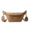 Bolsa Feminina 2023 Nova Moda Pequena Alça Larga Transversal Rombos Zíper Textura Casual Grande Capacidade Bolsa de Peito
