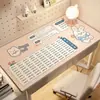 Tapete de Mesa para Aluno do Ensino Fundamental, Tapete de Mesa para Escrita, Tapete Especial de Silicone para Proteção Ocular de Mesa de Estudo Infantil, Tapete de Proteção para Desktop de Computador