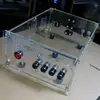 Chasis Acrílico Transparente, Docenas de Tamaños y Estilos, Chasis Metálico para Amplificador con Radiador de Aleación de Aluminio