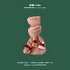 Bufanda de Invierno Qiunan Kidsren con Ambiente Navideño, Bufanda de Punto Cruz para Hombres y Mujeres, Protector de Cuello Cálido para Bebé