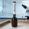 Dispensador de Líquidos Rongtai Dispensador de Líquidos Ajustable 5-30ml Resistente a Ácidos y Álcalis Generales Boca de Botella Simple Dispensador de Líquidos