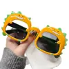 Gafas de Dibujos Animados Lindas y Modernas, Gafas de Sol Divertidas de Dinosaurio para Niños, Gafas de Sol Anti-UV para Niños y Niñas, Gafas de Sol Modernas para Proteger del Sol