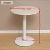 Mesa de negociação mesa pequena mesa redonda mesa de centro mesa de jantar combinação estilo moderno simples mesa de centro redonda mesa de jantar de varanda balcão de bar
