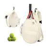Nova mochila de tênis acolchoada transfronteiriça, bolsa transversal, bolsa tiracolo, bolsa de pickleball, bolsa impermeável e espessa para raquetes ao ar livre para homens e mulheres