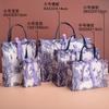 Ponto de óleo estilo mão presente bolsa ins Vento bolsa presente bolsa presente casamento bolsa doce casamento loja de roupas saco de papel atacado