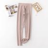 Otoño e Invierno Pantalones Cálidos de Cintura Alta para Mujer Cachemira Seda Pantalones Cálidos Forrados de Lana Seda Espesada Fondo Pantalones de Lana Pantalones de Otoño Pantalones de Algodón