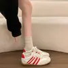 Zapatillas de Entrenamiento Alemanas Retro con Bloques de Color para Mujer 2026 Nuevas de Verano Suela Fina de Moda Versátiles Casuales Zapatillas Planas