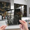 Ts229 Transfronterizo Amazon Ebay Serie Adhesivo de Pared de Azulejo de Cristal Adhesivo de Azulejo Adhesivo Casual Decoración de Sala de Estar