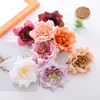 Nueva cabeza de flor de rosa literaria retro DIY fábrica directa decoración de boda accesorios para sesión de fotos al aire libre