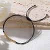 Nova pulseira de moda minimalista feita à mão com contas douradas CCB pulseira feminina com contas adequada para presente de namoradas