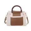 Bolso Pequeño de Mano con Bloques de Color Texturizados para Mujer 2026 Nuevo Bolso Cruzado Casual de Verano Bolso de Hombro Texturizado de Moda para Llevar en la Mano