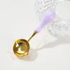 Colher de Tinta de Fogo Colher de Selo de Partículas de Cera de Tinta de Fogo Colher Especial para Selo Colher para Derreter Cera Colher de Selo de Tinta de Fogo Conjunto de Colheres de Selo Atacado