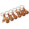 Nuevo llavero de coche Ping An, llavero de imitación de calabaza de melocotón, colgante de llavero de coche Guanyin Buddha