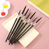Set de Plumas de Acuarela Cisne Negro Transfronterizo, Plumas de Acuarela para Arte, Plumas de Pintura Redondas de Cerdas Suaves de Nylon, Plumas Redondas para Pintura al Óleo Digital