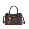 Bolso Cruzado de Hombro Único de Gran Capacidad para Mujer 2026 Otoño/Invierno Nuevo Textura de Alta Gama Estilo Moderno Versátil
