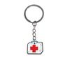 Llavero de Cuidado Médico Llavero de PVC de Goma Suave Silicona Colgante para Llave de Coche Creativo Recuerdo de Graduación Escolar