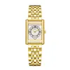 ORSGA Cuadrado Moda Pulsera de Reloj para Mujer Pulsera Cuadros Banda de Acero Fábrica en Vivo Transfronterizo Lujo Ligero Reloj de Pulsera de Cuarzo