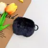 Adecuado para Funda Protectora de Auriculares AirPods 4 Cáscara Suave de Lana Tpu Apple 1ª/2ª/3ª Generación Color Puro Pro Bluetooth Inalámbrico