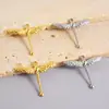 Acessórios Pingente Libélula Aço Inoxidável 304 Acessórios Simples e Frescos Colar Pulseira Joias DIY Galvanoplastia a Vácuo Estoque Pronto