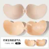 Almofadas de Seio Manga Atacado para Vestidos Sem Alças e Vestidos de Noiva, Sutiãs Push-Up, Almofadas de Seio Transfronteiriças, Sutiãs Invisíveis Respiráveis de Verão
