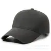 Boné de Baseball Puro Algodão com Top Macio e Bordado, Alta Qualidade, Bom Caimento, Cor Sólida, Boné Liso, Unissex, Chapéu para Todas as Estações, Estampado