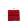 Bolsa con Solapa de Franela Bolsa de Forro Polar de Doble Cara Bolsa para Joyas Bolsa para Joyas Bolsa para Guardar Joyas Anillos Bolsa con Broche Lunares