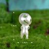 Adornos clásicos de micropaisaje: princesa fantasma, elfo luminoso, árbol, animación alienígena luminosa, adornos creativos pequeños.